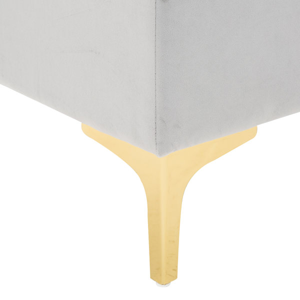 Etta Avenue™ Noa 46.5" Wide Velvet Flip Top Storage Bench & Reviews